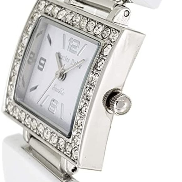 Charles Delon Dress/Formal Style Silver Watch - Picture 2 of 3